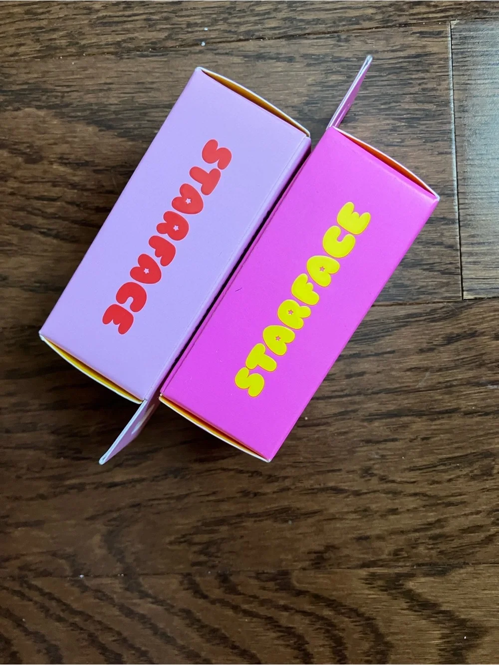 Star Balm Lip Balm Duo — Cherry Charm & Starfruit in Pink W/ free hair pins:):)